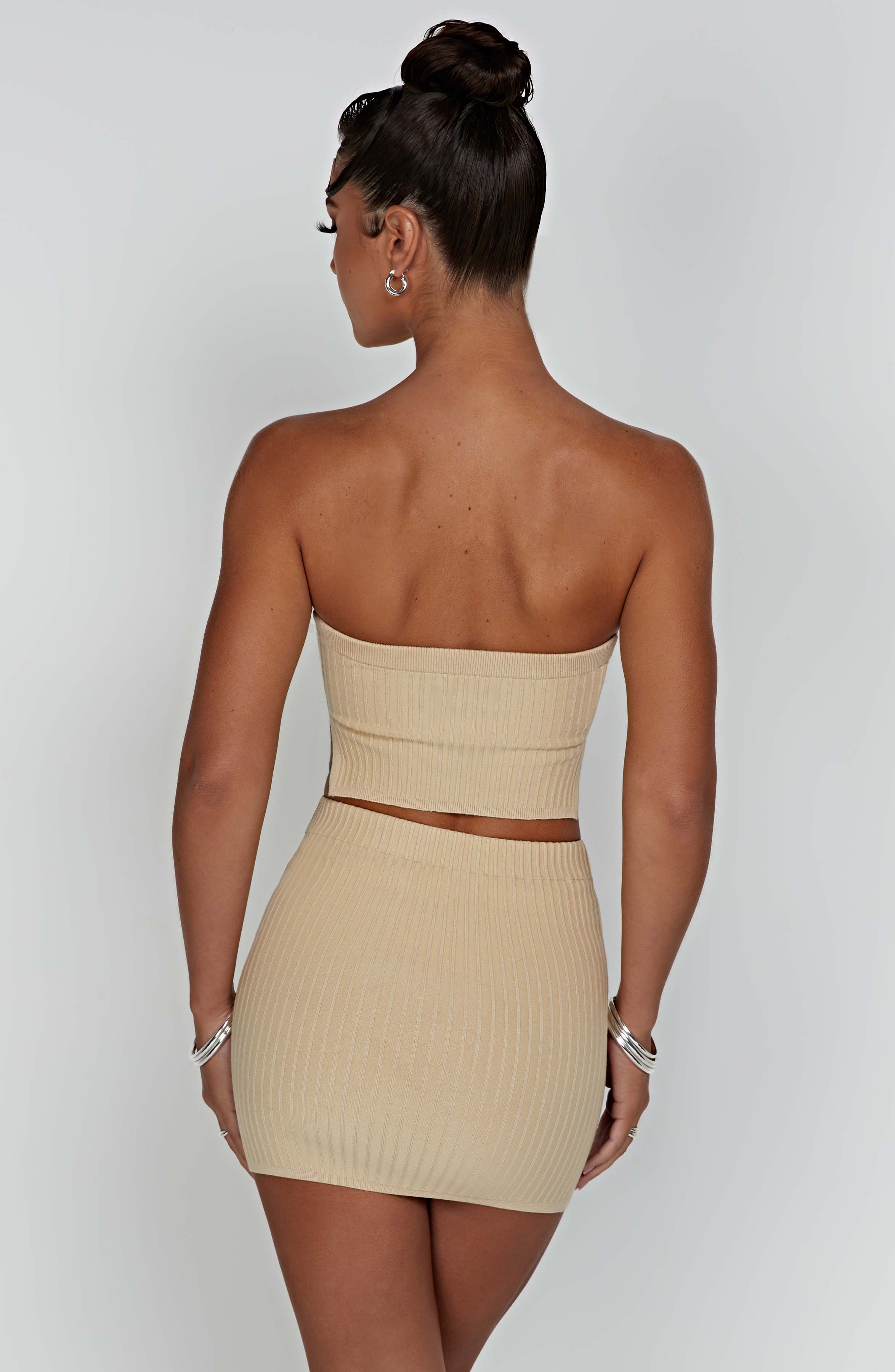 Jaz Top - Beige Tops Babyboo Fashion Premium Exclusive Design