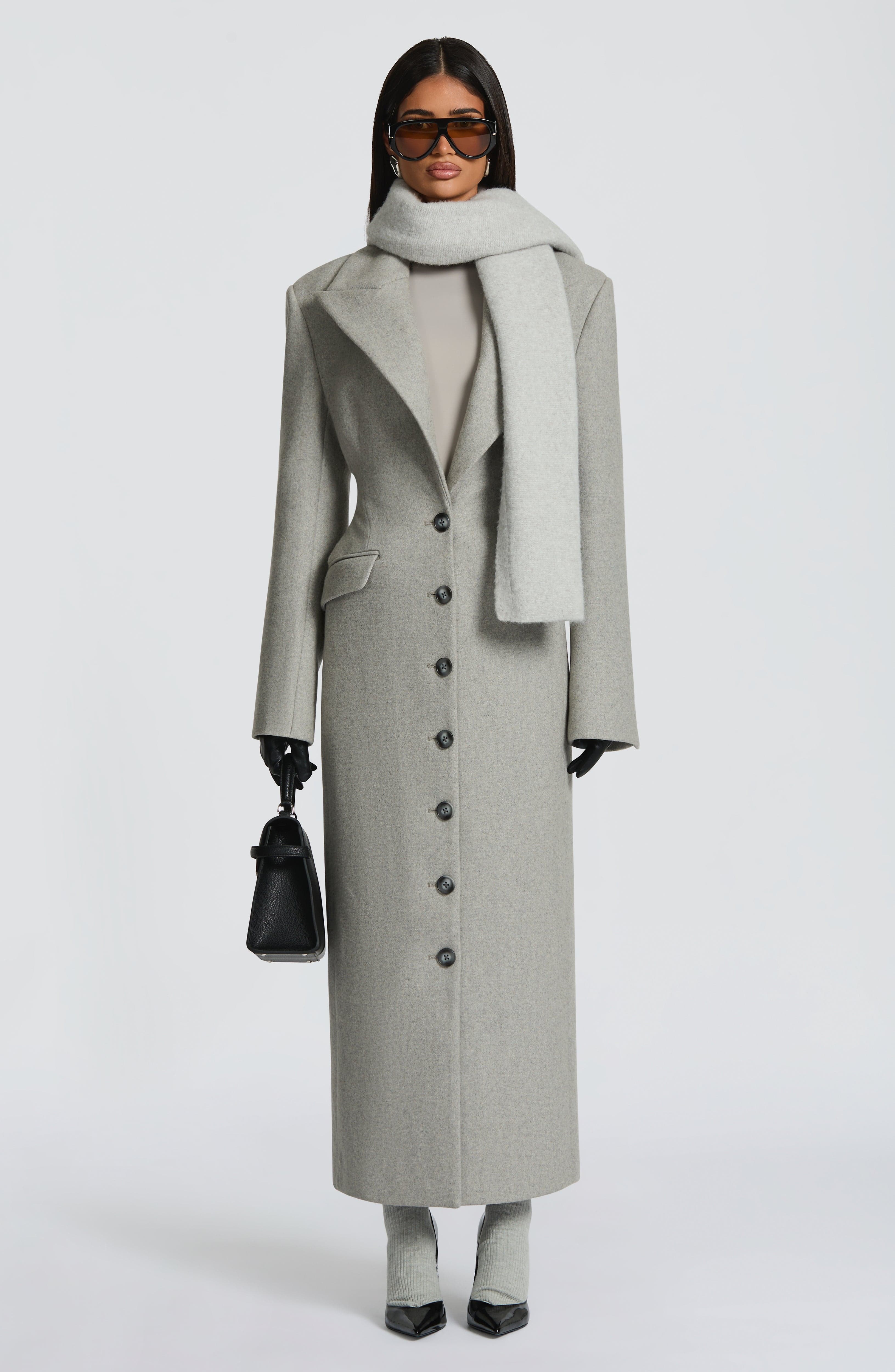 Jeanie Scarf - Light Grey Accessories ONE SIZE Babyboo Fashion Premium Exclusive Design