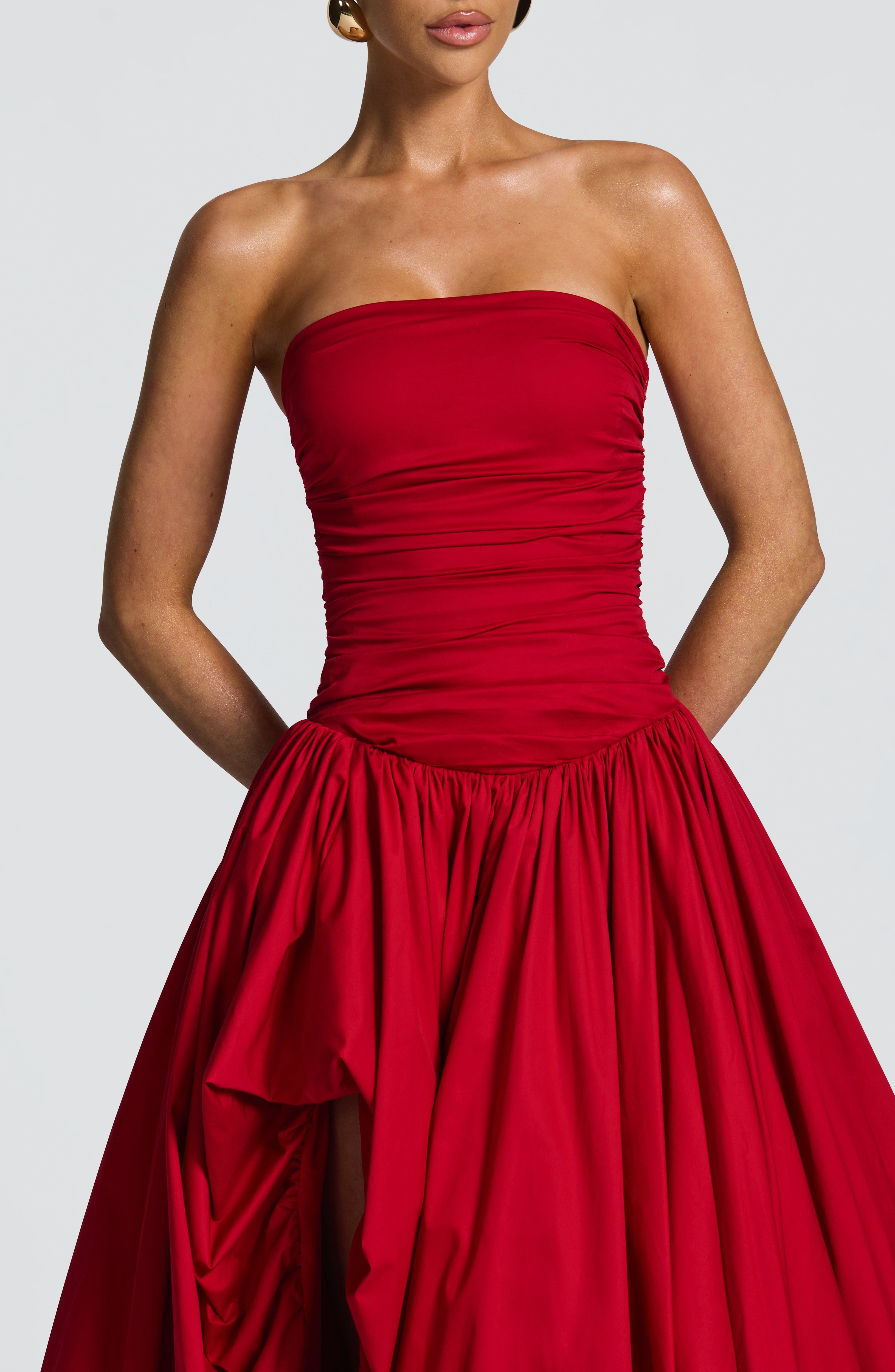 Jillian Maxi Dress - Red Dress Babyboo Fashion Premium Exclusive Design