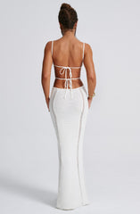 Josefina Maxi Dress - White Dress Babyboo Fashion Premium Exclusive Design