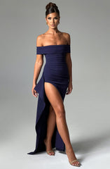 Joyce Maxi Dress - Navy Dress Babyboo Fashion Premium Exclusive Design