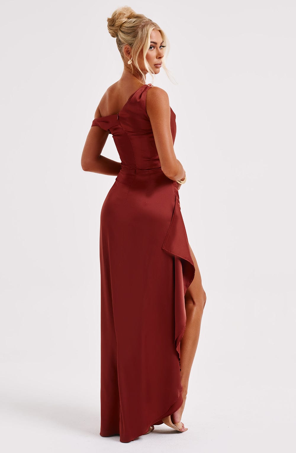 Juliene Maxi Dress - Rust Dress Babyboo Fashion Premium Exclusive Design