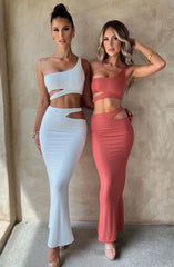 Kaela Maxi Skirt - White Babyboo Fashion Premium Exclusive Design