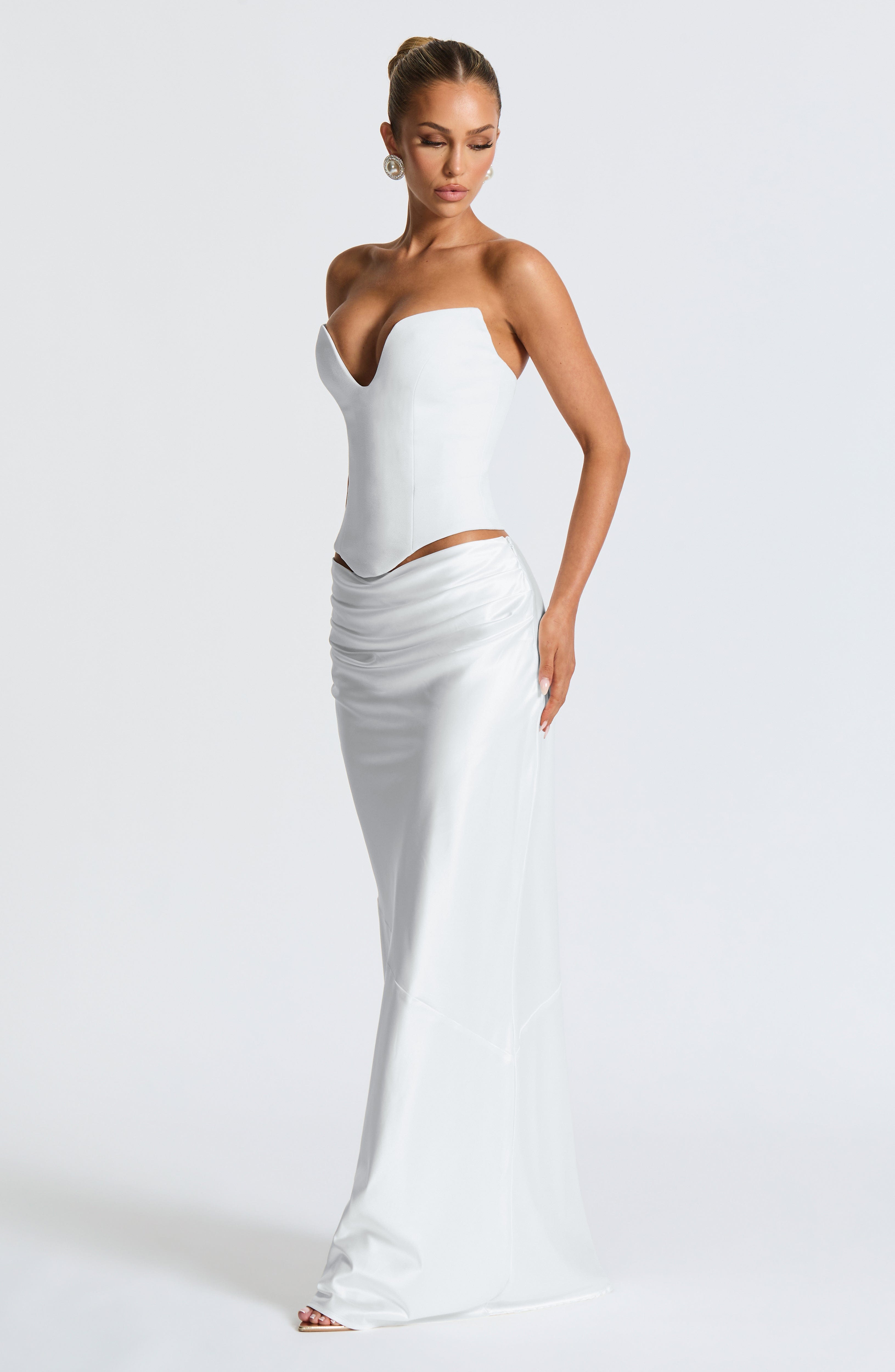 Kamiyah Corset - Ivory Tops Babyboo Fashion Premium Exclusive Design