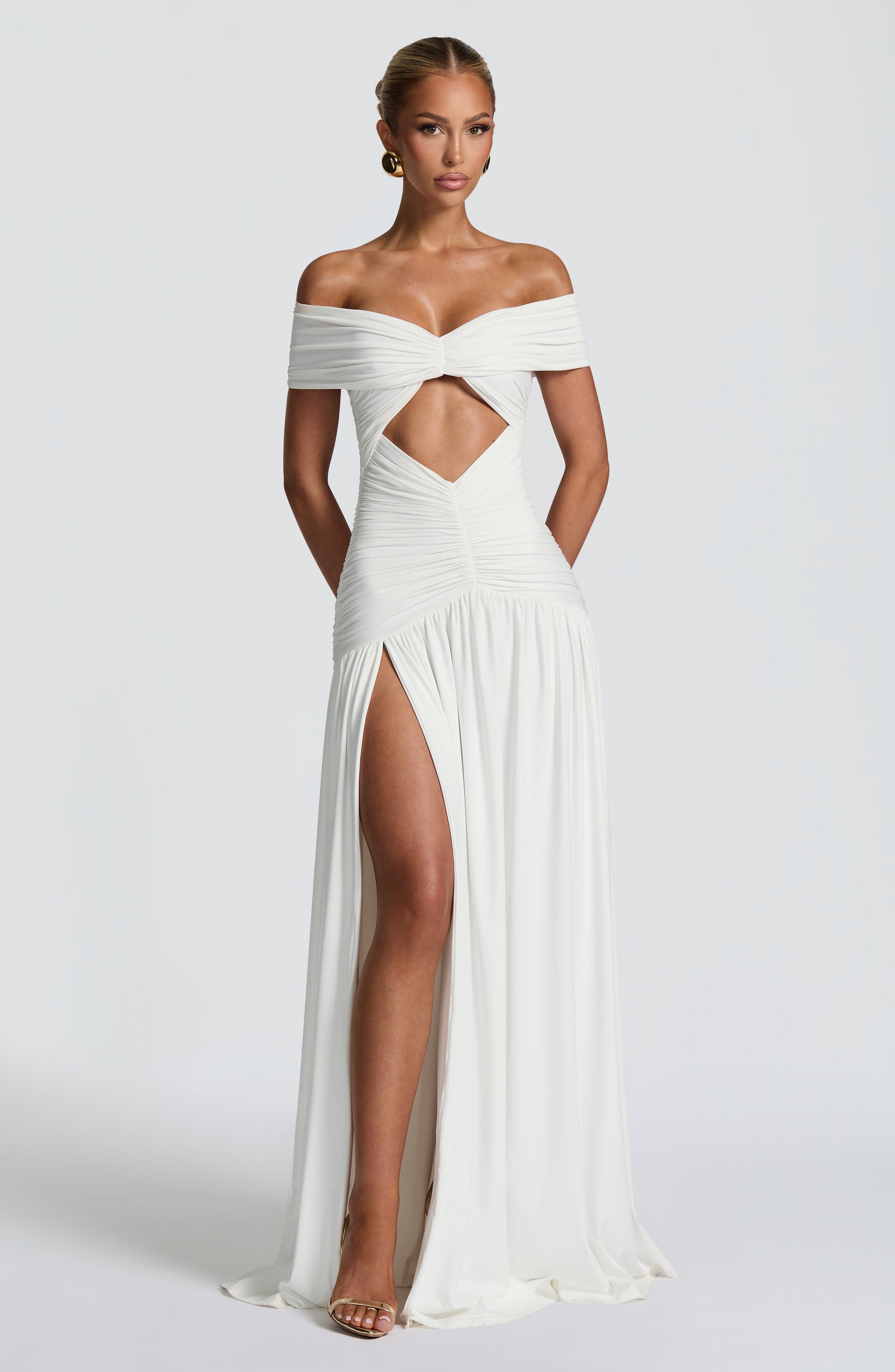 Kathryn Maxi Dress - White Dress Babyboo Fashion Premium Exclusive Design