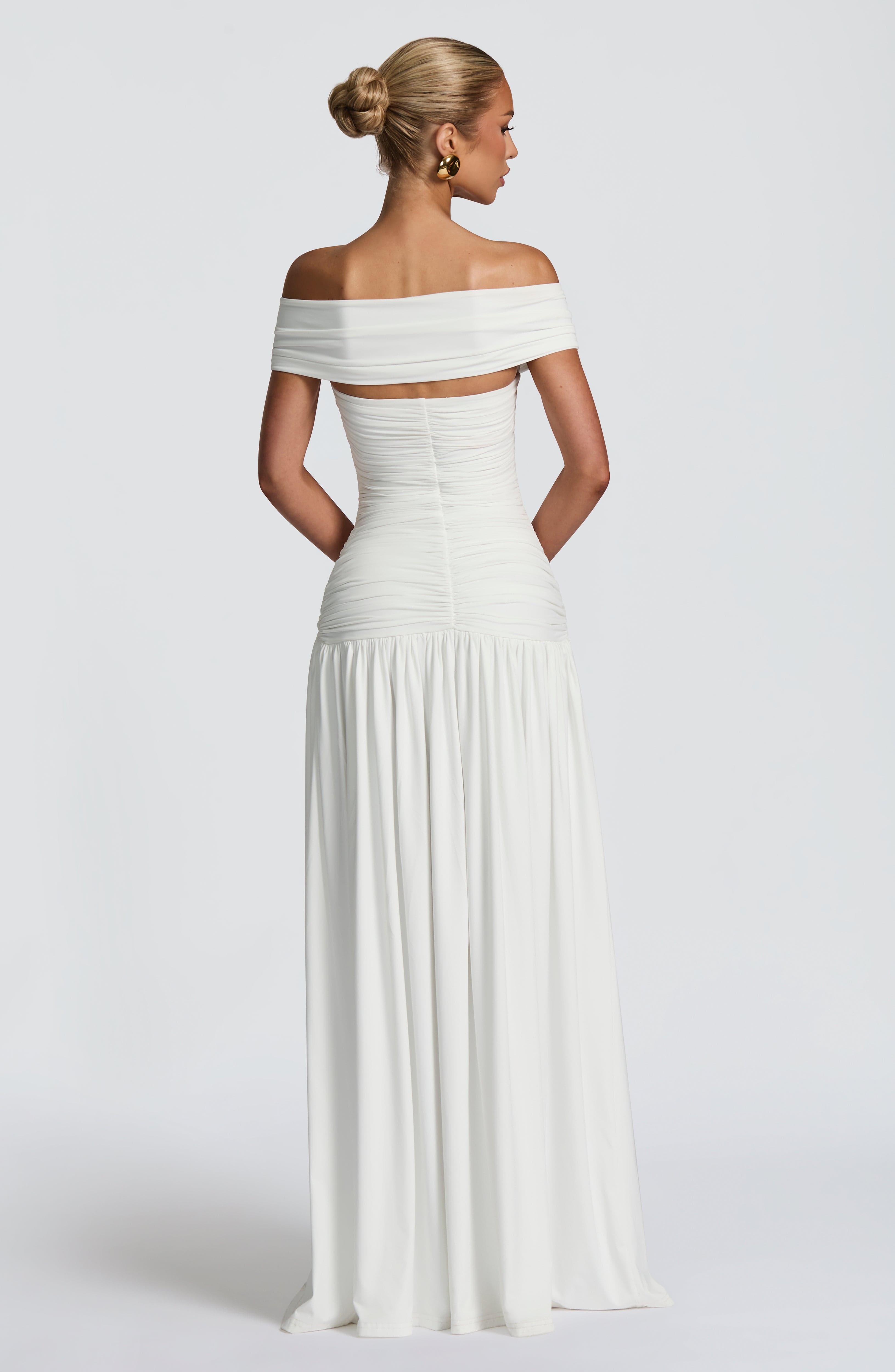 Kathryn Maxi Dress - White Dress Babyboo Fashion Premium Exclusive Design