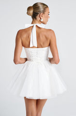 Keely Mini Dress - Ivory Dress Babyboo Fashion Premium Exclusive Design
