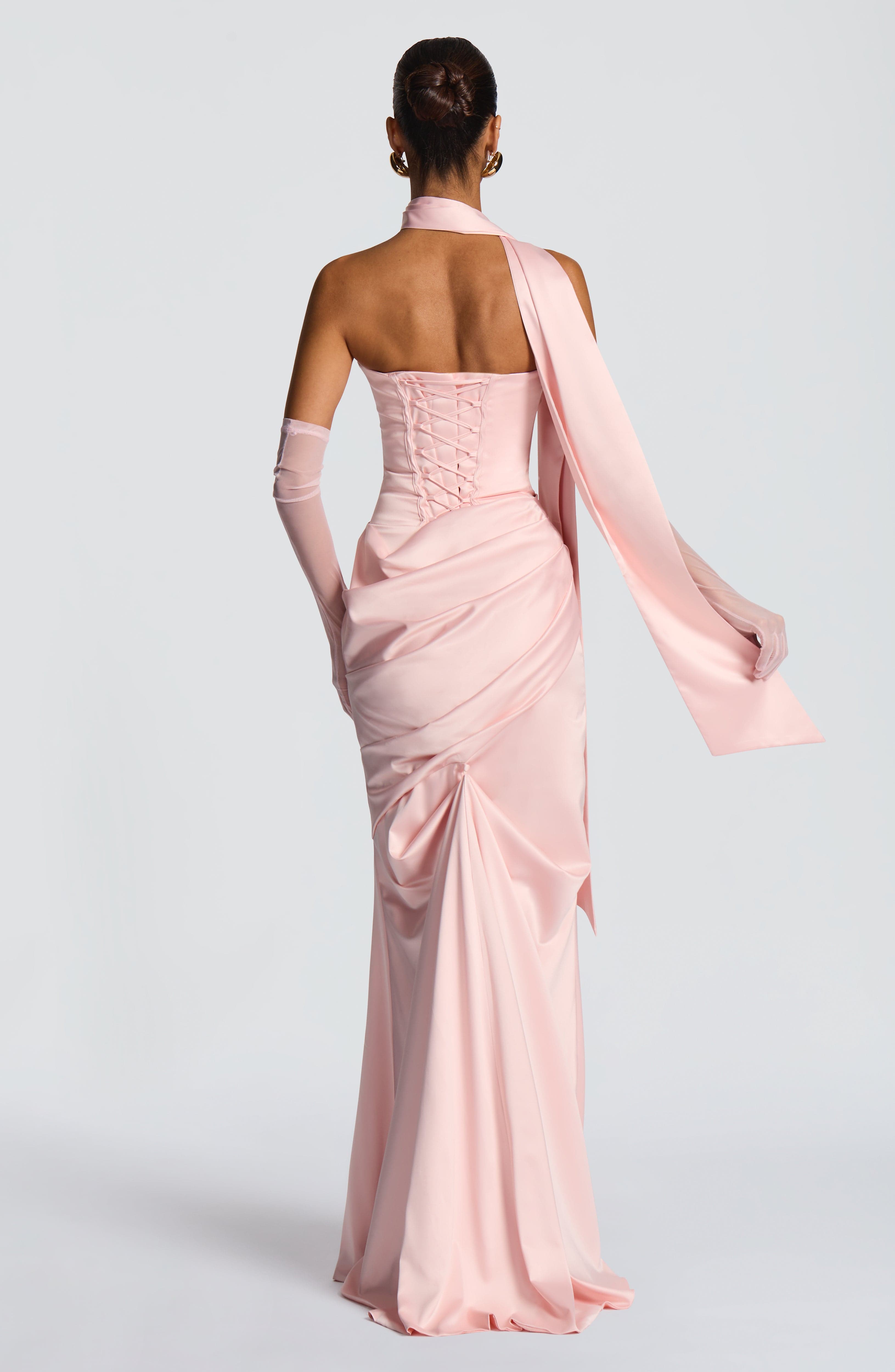 Kensington Maxi Dress - Blush Dress Babyboo Fashion Premium Exclusive Design