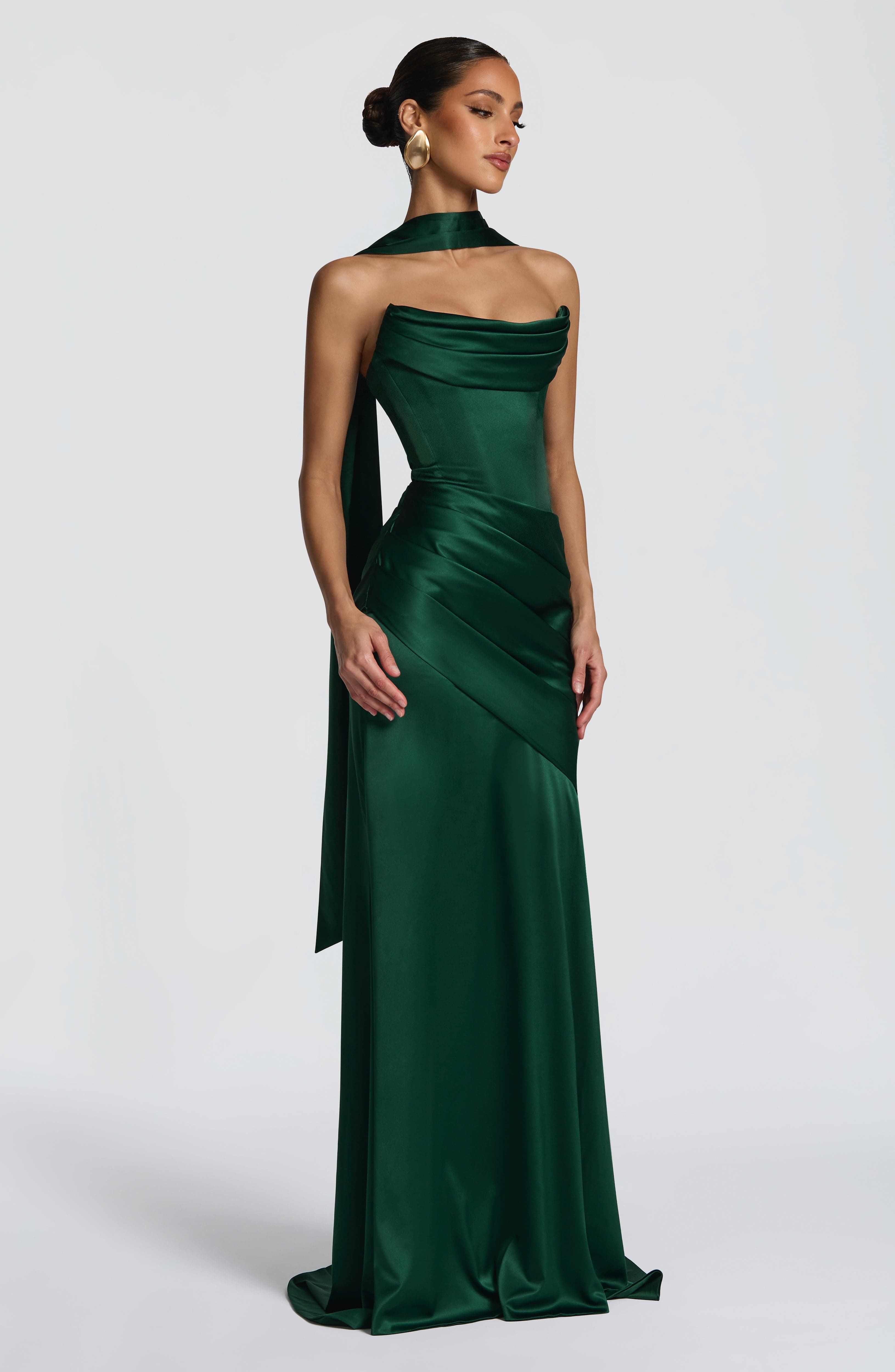 Kensington Maxi Dress - Emerald Dress Babyboo Fashion Premium Exclusive Design