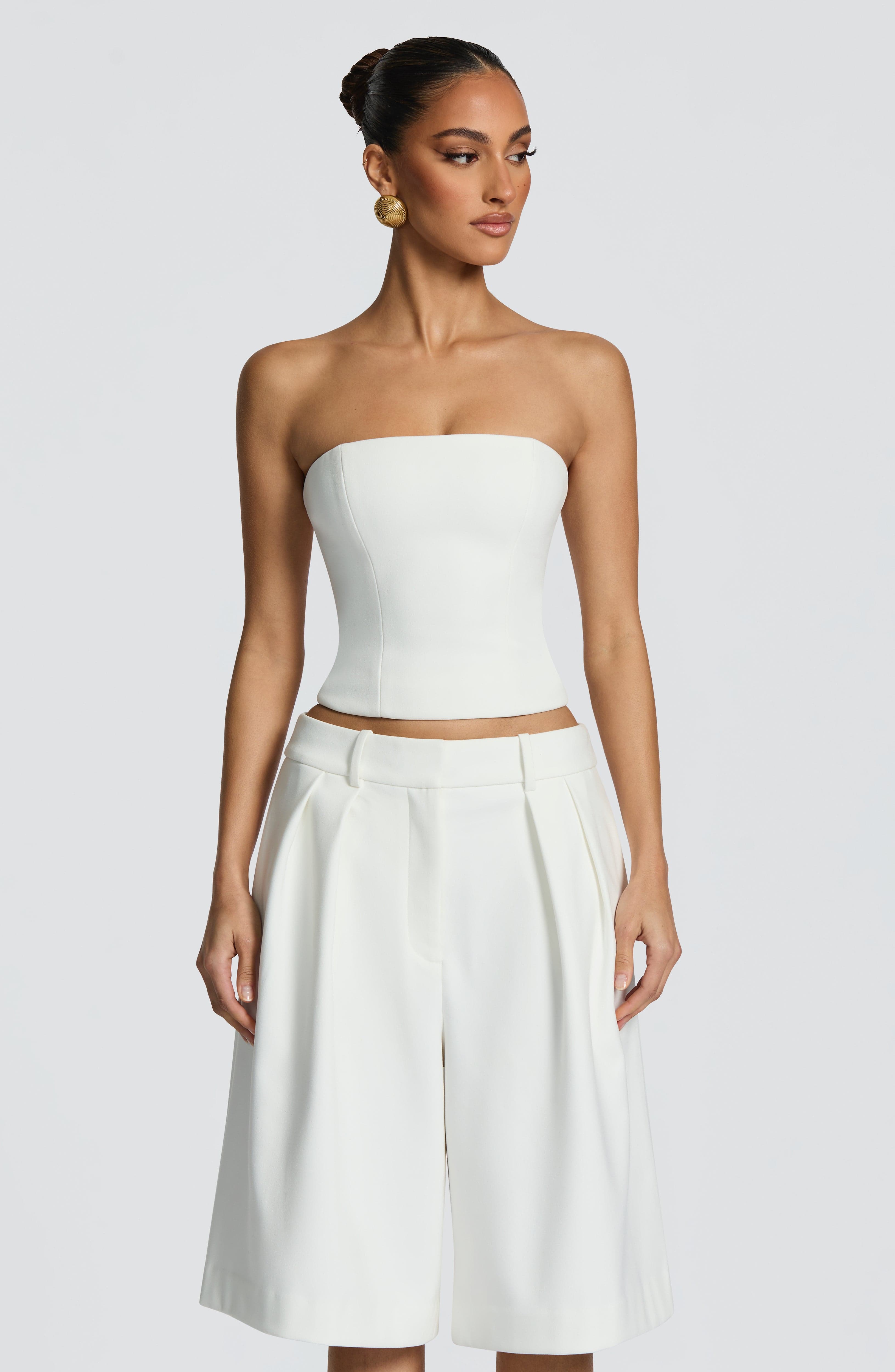 Kerry Top - Ivory Tops Babyboo Fashion Premium Exclusive Design