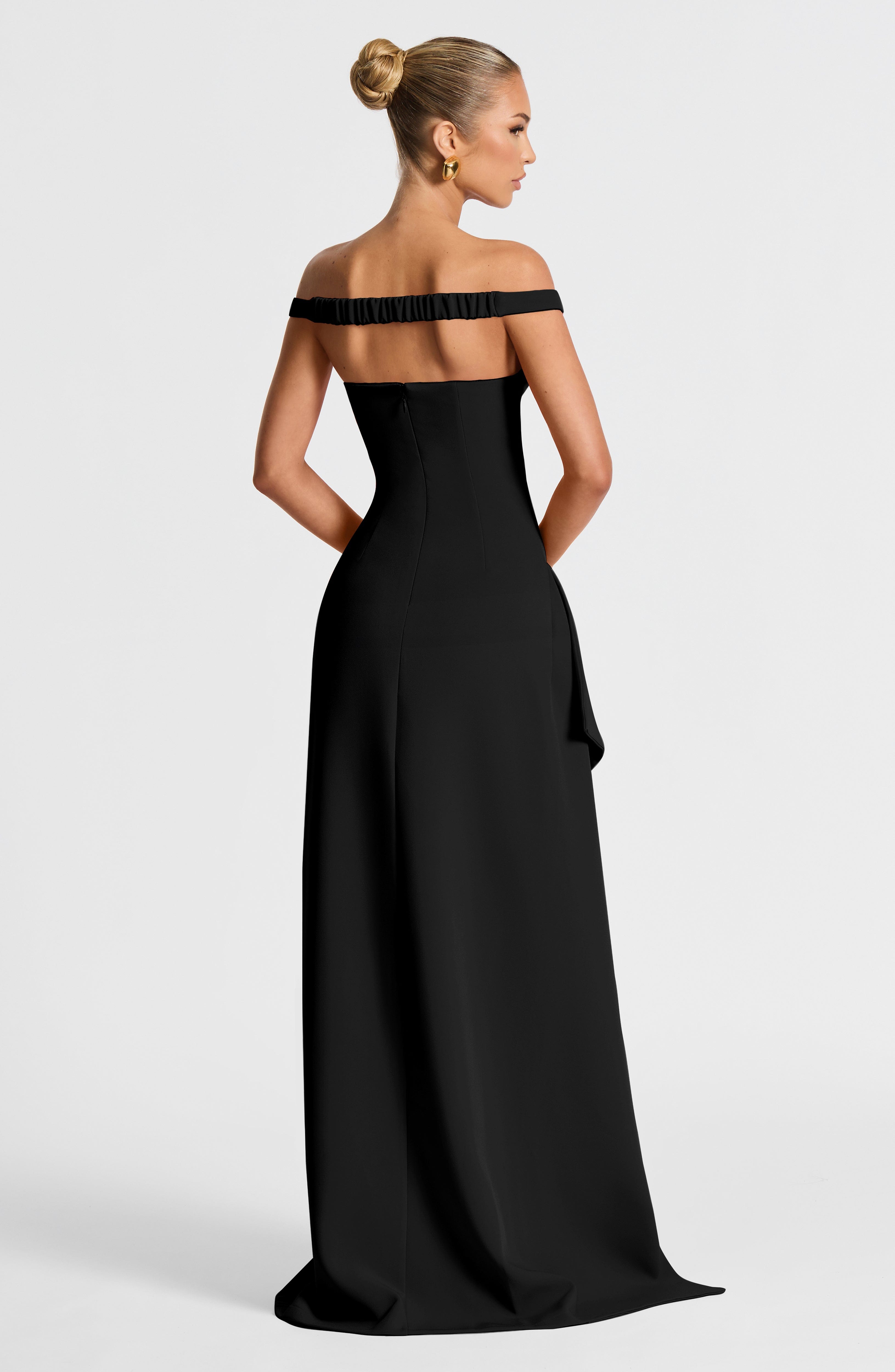 Khalesia Maxi Dress - Black Dress Babyboo Fashion Premium Exclusive Design