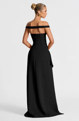 Khalesia Maxi Dress - Black Dress Babyboo Fashion Premium Exclusive Design