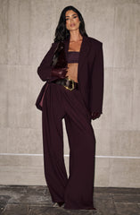 Kirsty Pants - Plum Pants Babyboo Fashion Premium Exclusive Design