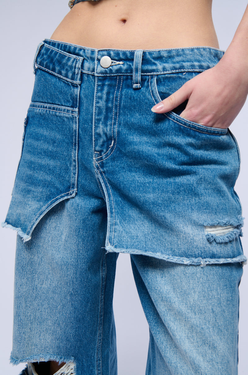 LETS TAKE A MOMENT DENIM JEAN