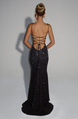 Lorelei Gown - Black Dress Babyboo Fashion Premium Exclusive Design
