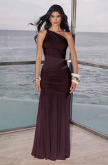 Marianne Maxi Dress - Plum Dress Babyboo Fashion Premium Exclusive Design