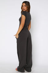 Shades Of Beauty Track Pants Charcoal