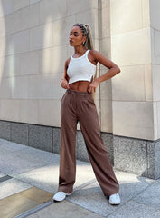 Archer Pants Brown Tall
