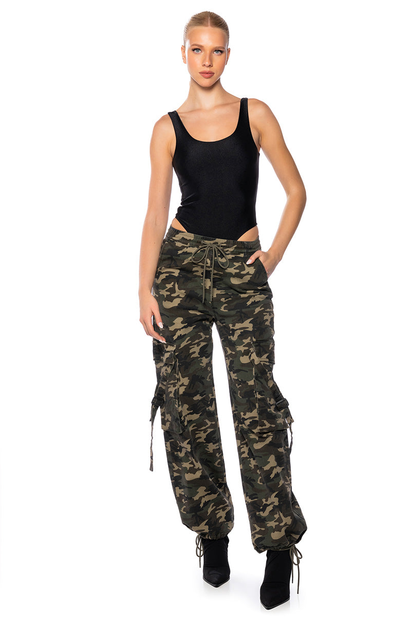 PAXTON SAMI SCOOP SLEEVELESS BODYSUIT IN BLACK