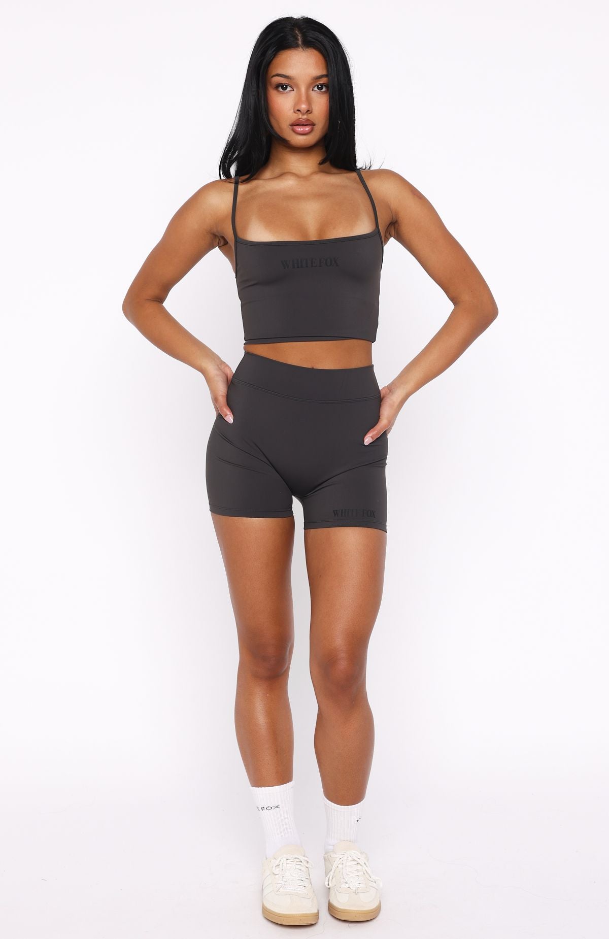 Maybe We Can Try Bike Shorts Charcoal