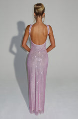 Petra Maxi Dress - Pink Dress Babyboo Fashion Premium Exclusive Design