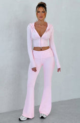 Portia Knit Pants - Pink Pants Babyboo Fashion Premium Exclusive Design