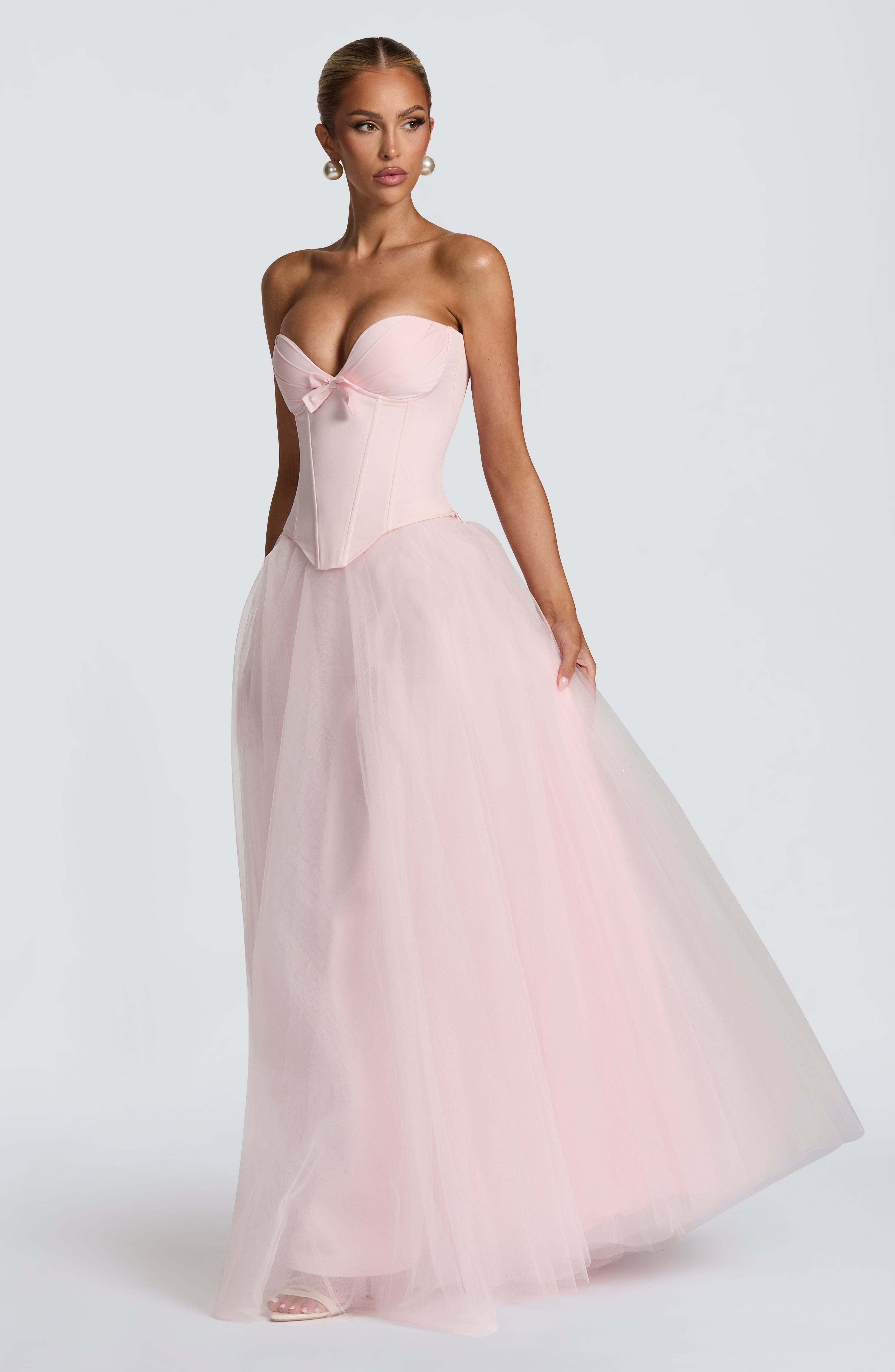 Prim Corset - Blush Tops Babyboo Fashion Premium Exclusive Design