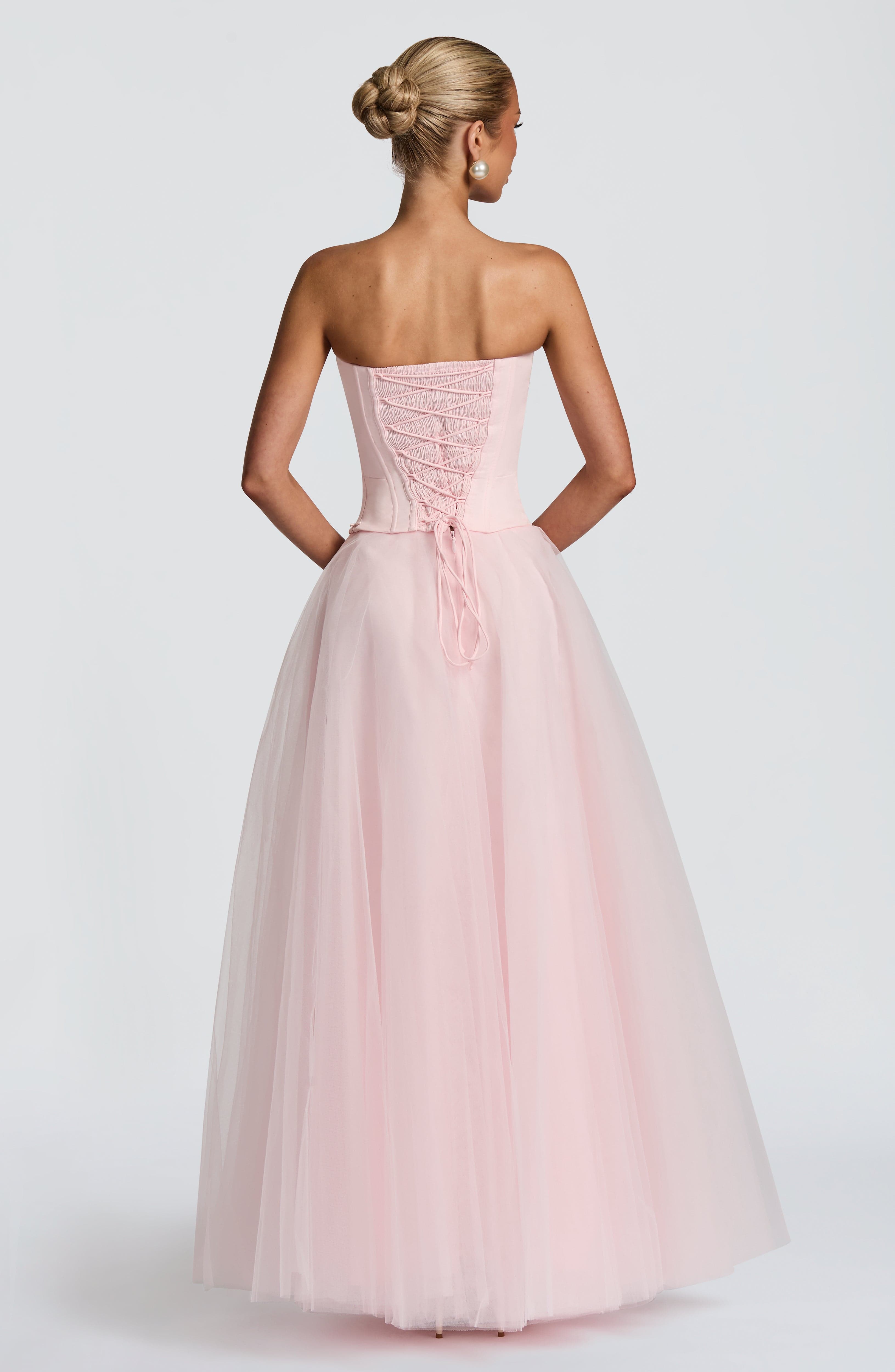 Prim Corset - Blush Tops Babyboo Fashion Premium Exclusive Design