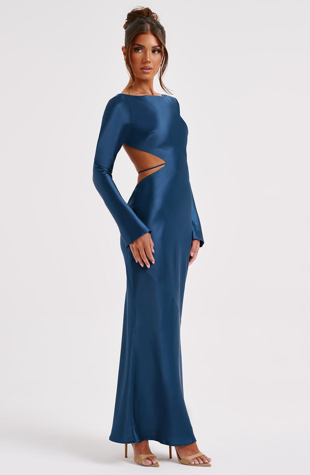 Rafi Maxi Dress - Teal Dress Babyboo Fashion Premium Exclusive Design