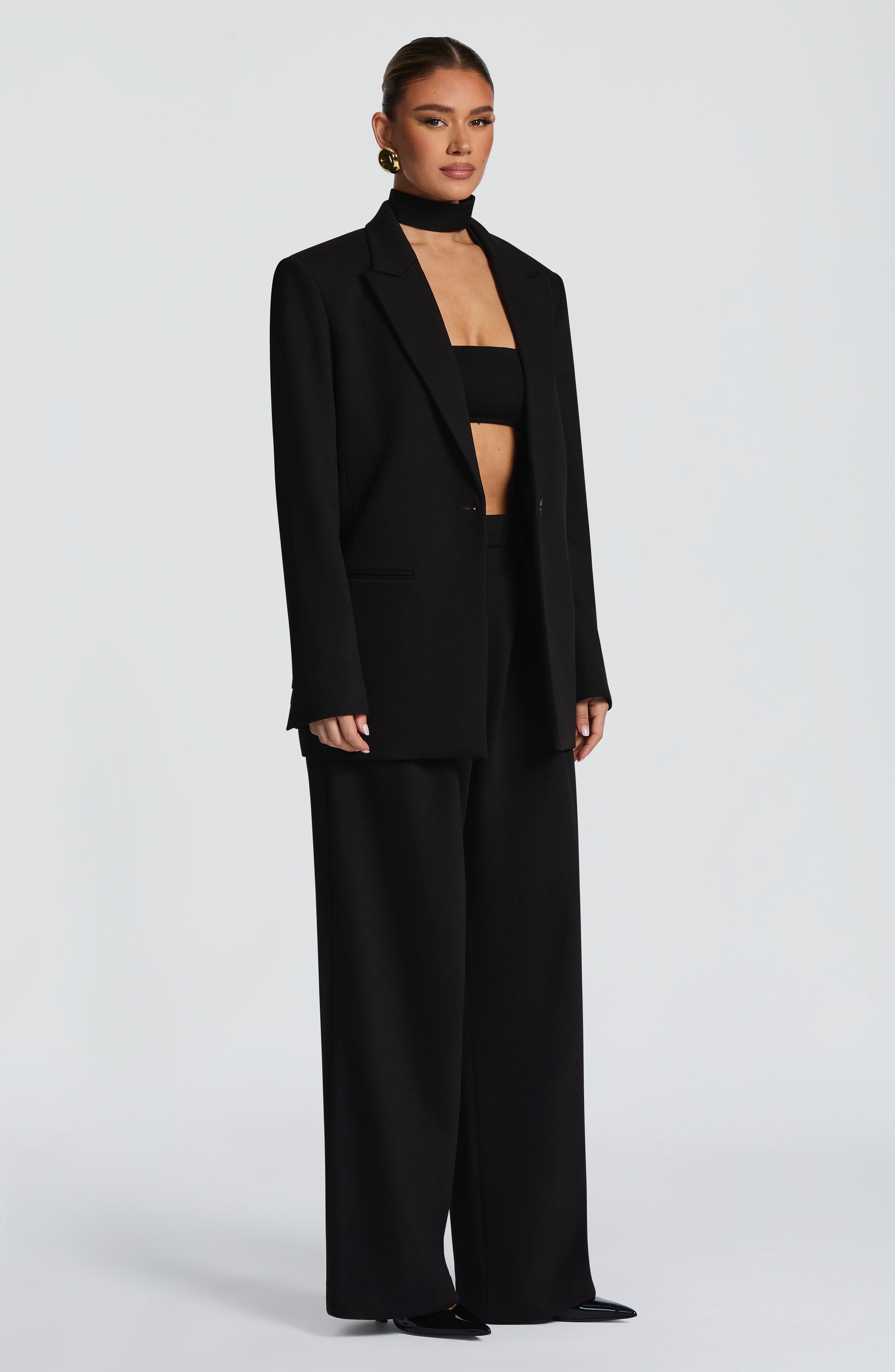 Reece Blazer - Black Jacket Babyboo Fashion Premium Exclusive Design