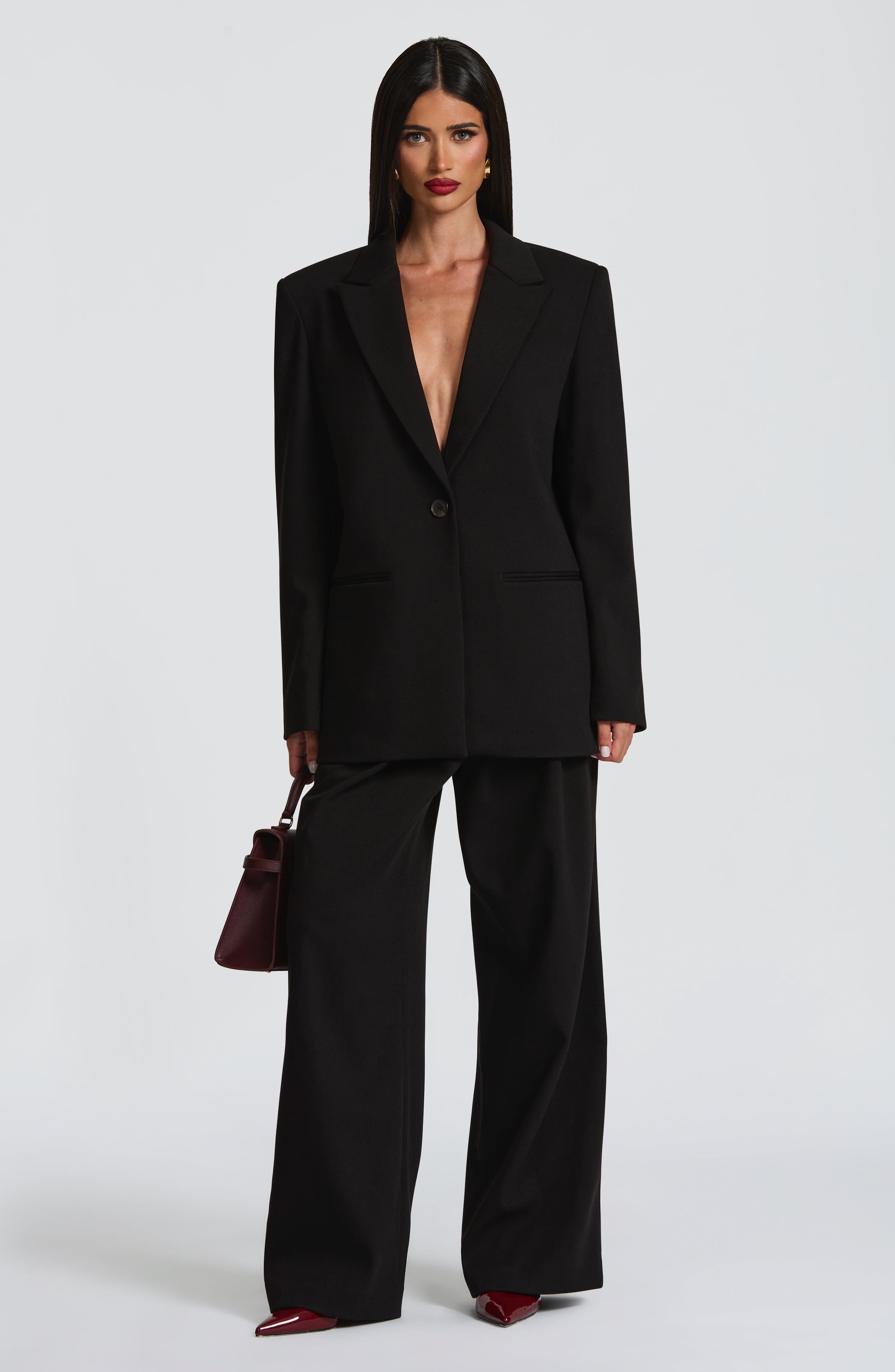 Reece Blazer - Black Jacket Babyboo Fashion Premium Exclusive Design