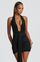 Rosetta Mini Dress - Black Dress Babyboo Fashion Premium Exclusive Design