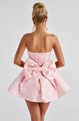 Salome Mini Dress - Blush Dress Babyboo Fashion Premium Exclusive Design