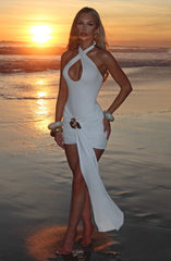 Sanne Mini Skirt - White Skirt Babyboo Fashion Premium Exclusive Design