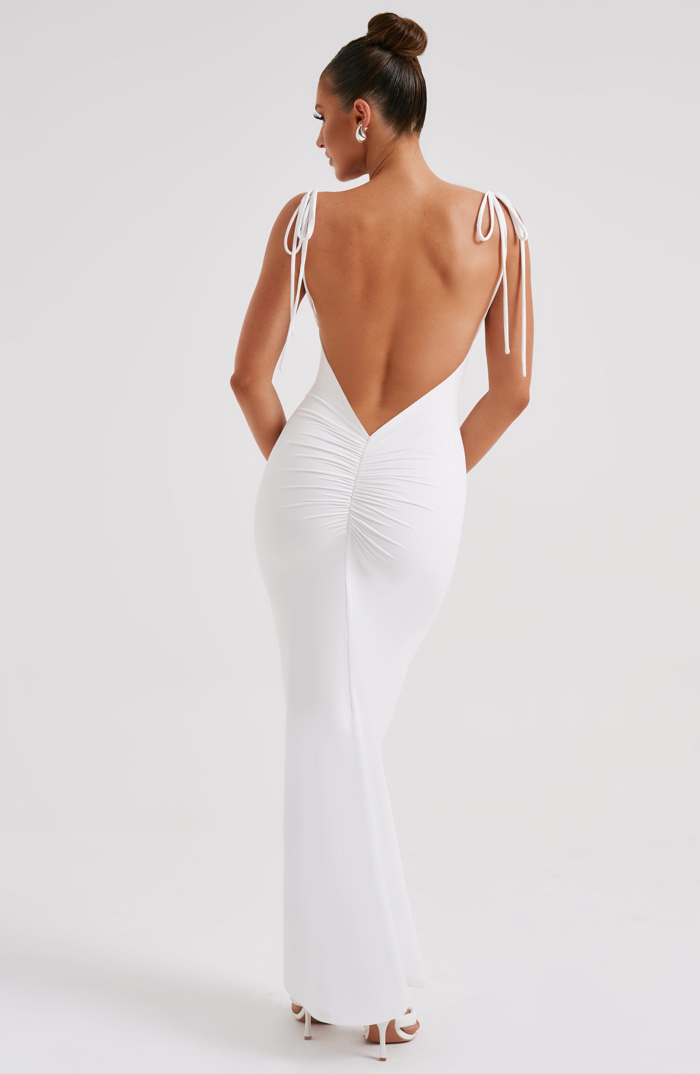 Sanya Maxi Dress - White Dress Babyboo Fashion Premium Exclusive Design