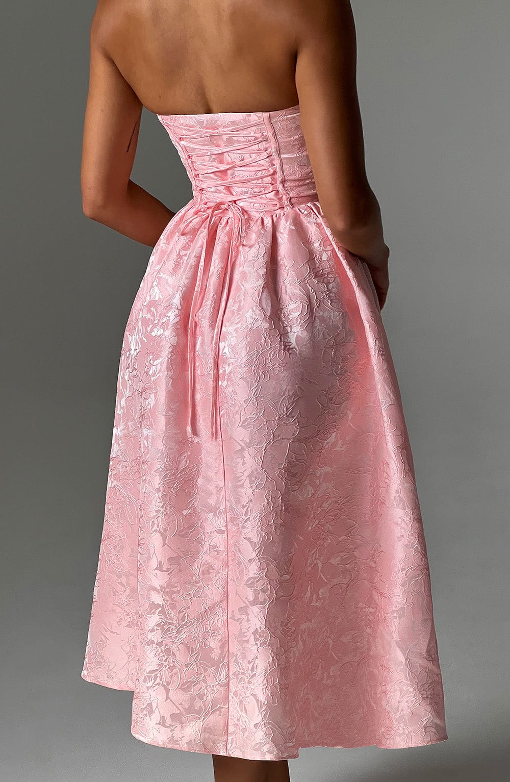 Saoirse Midi Dress - Blush Dress Babyboo Fashion Premium Exclusive Design
