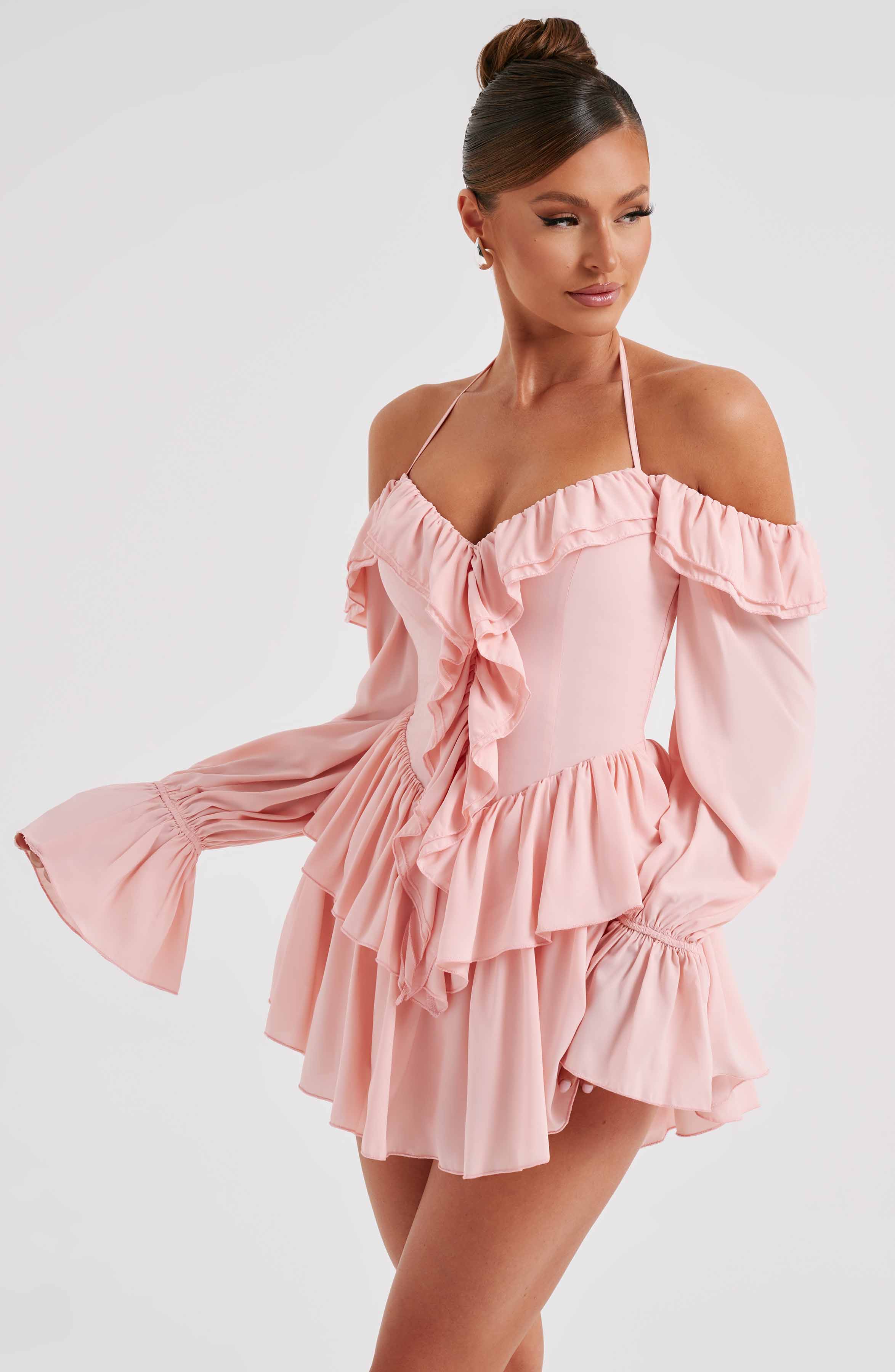 Savanna Playsuit - Pink Playsuit Babyboo Fashion Premium Exclusive Design