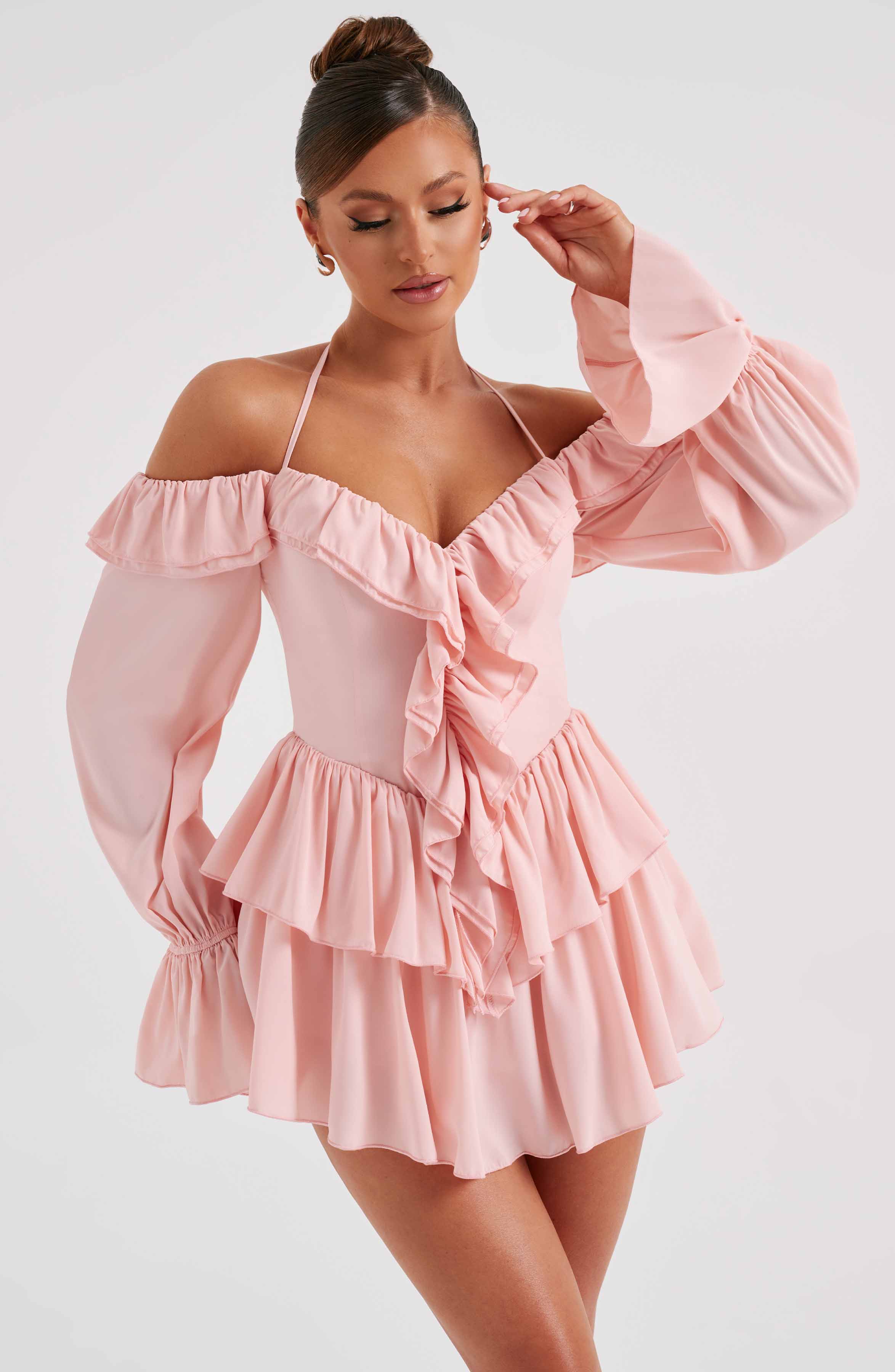 Savanna Playsuit - Pink Playsuit Babyboo Fashion Premium Exclusive Design