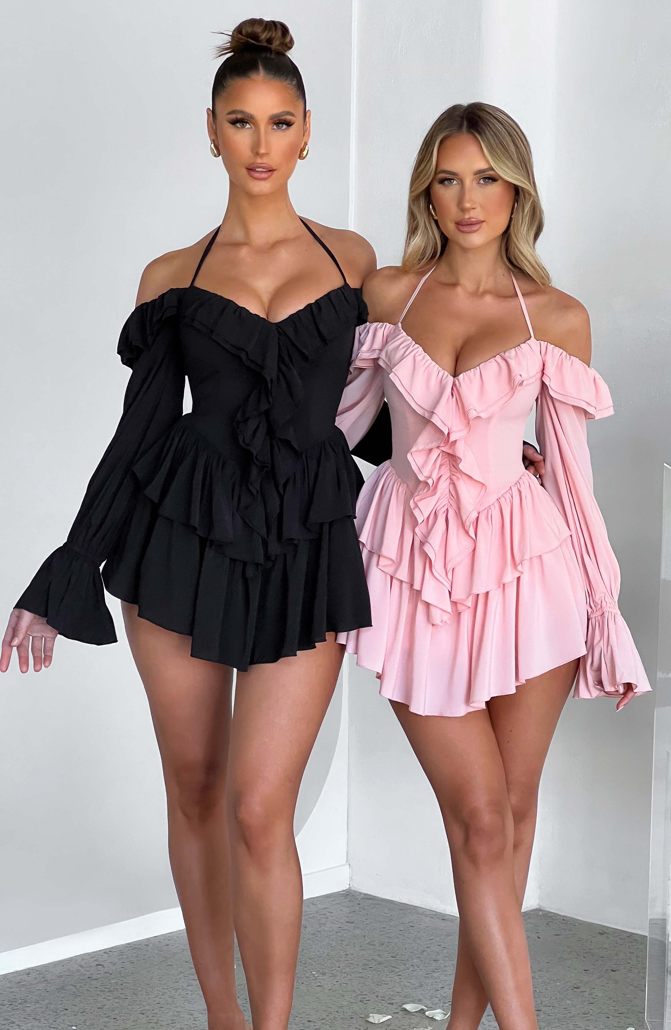 Savanna Playsuit - Pink Playsuit Babyboo Fashion Premium Exclusive Design