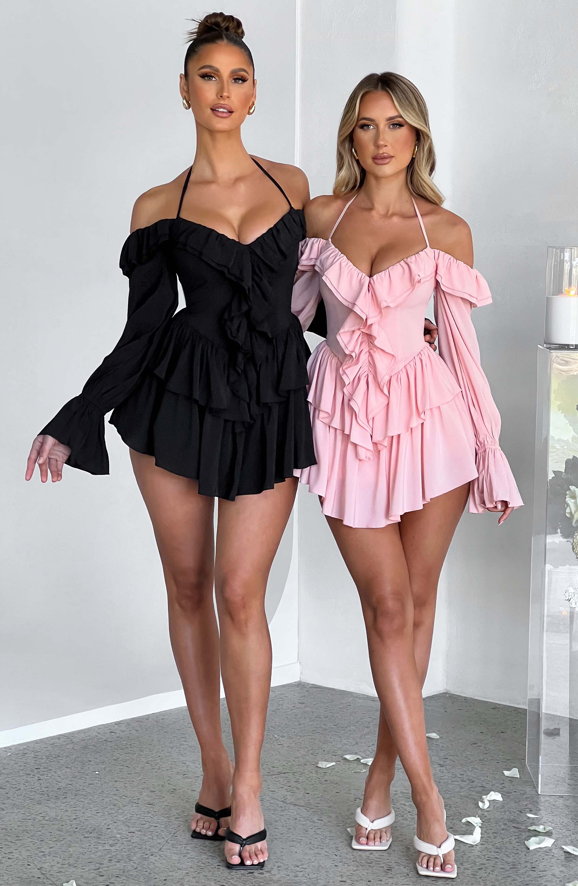 Savanna Playsuit - Pink Playsuit Babyboo Fashion Premium Exclusive Design