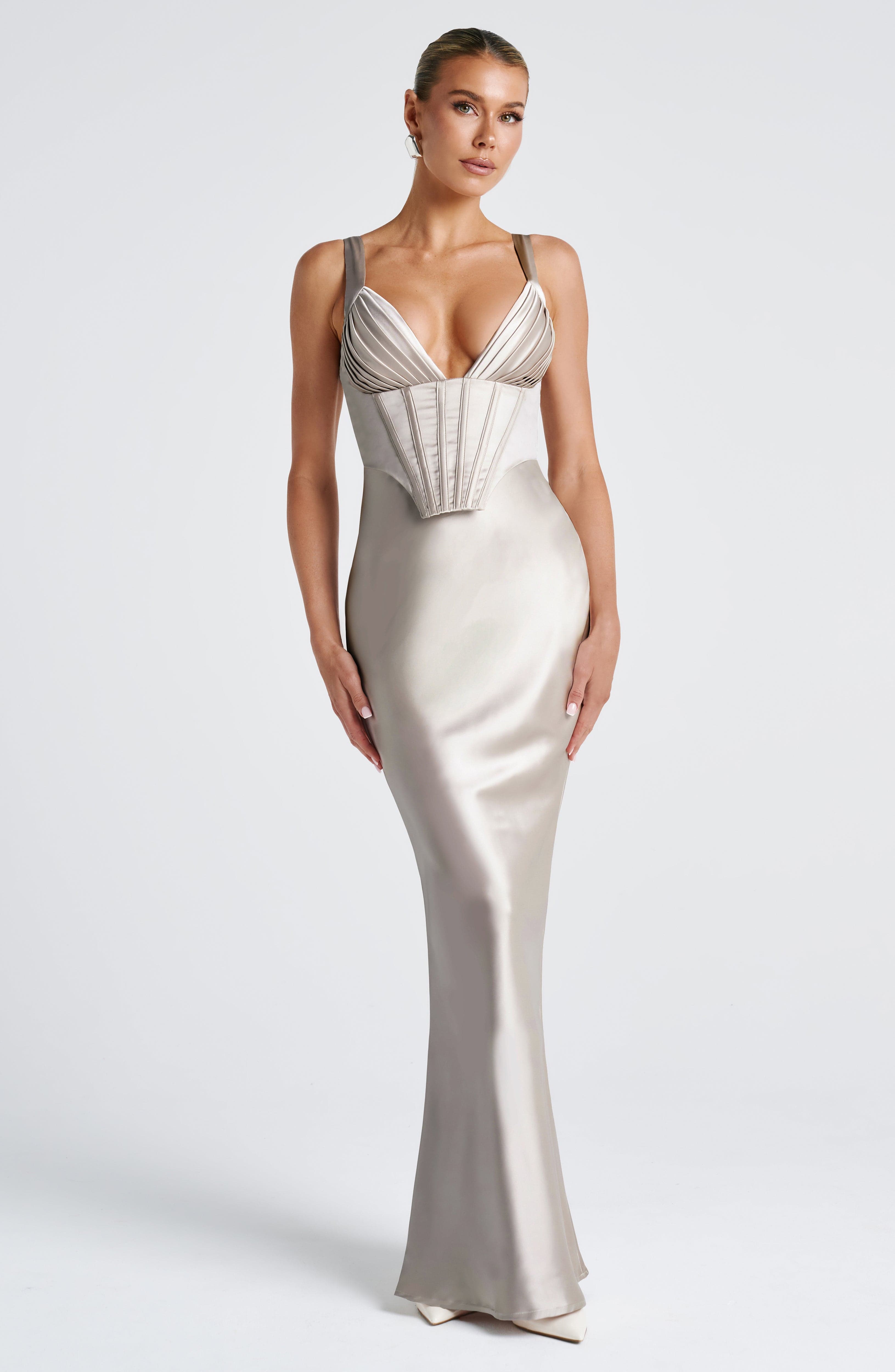 Shae Maxi Dress - Shell Dress Babyboo Fashion Premium Exclusive Design