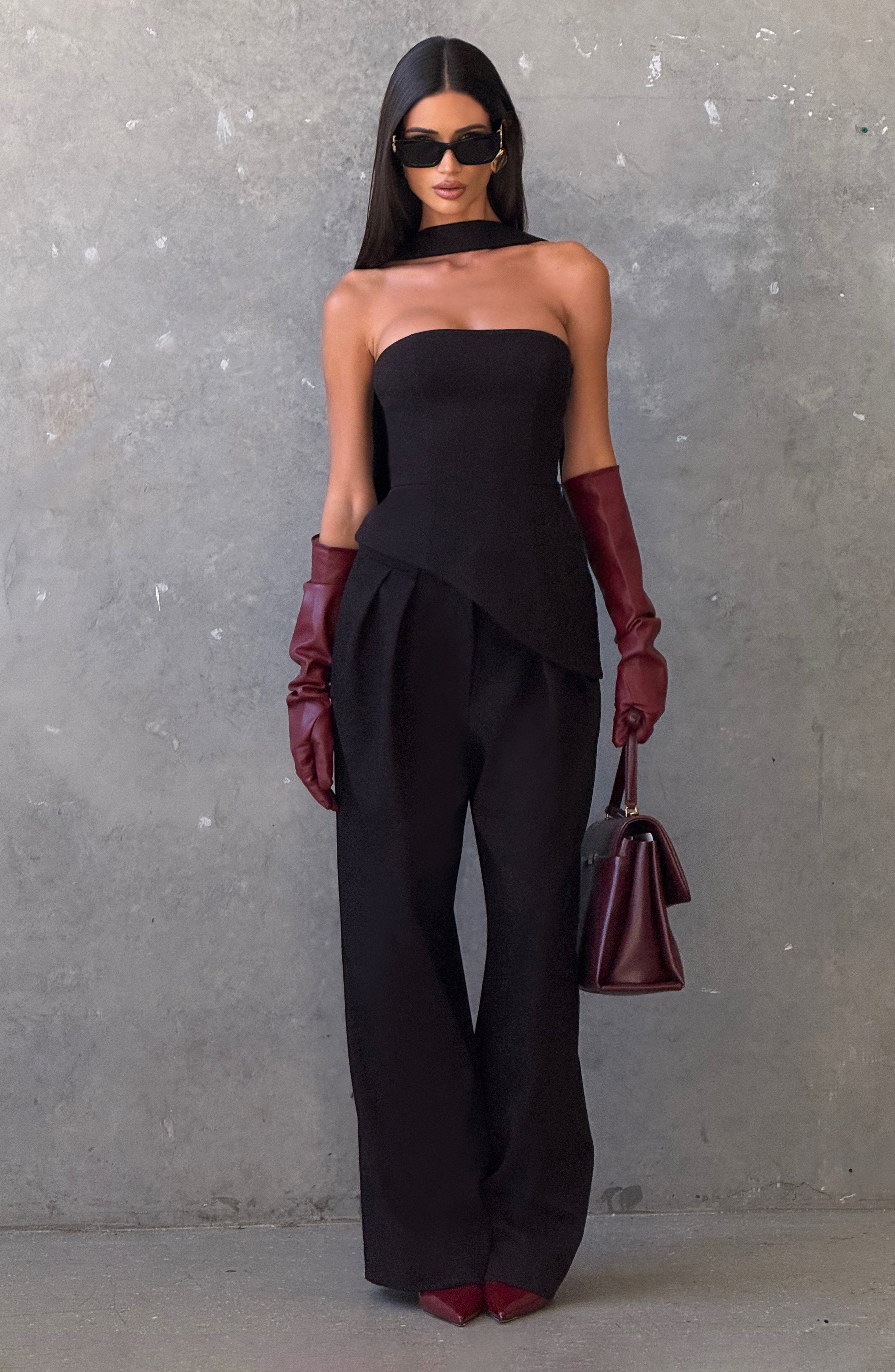 Sloan Top - Black Tops Babyboo Fashion Premium Exclusive Design