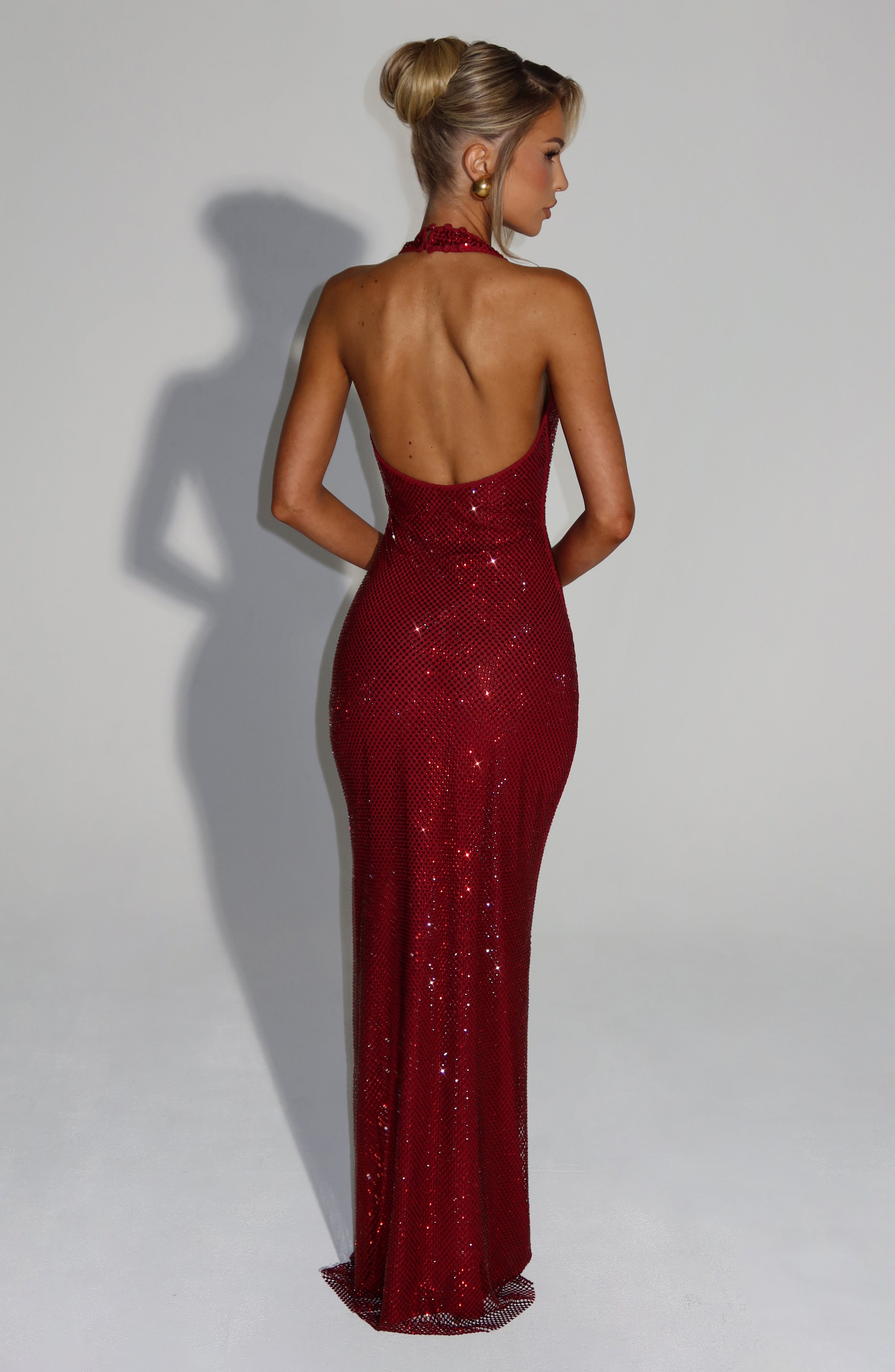 Starla Maxi Dress - Wine Dress Babyboo Fashion Premium Exclusive Design