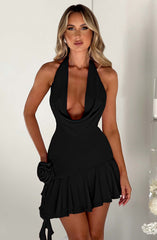 Tash Mini Dress - Black Dress XS Babyboo Fashion Premium Exclusive Design