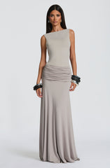 Tori Bodysuit - Light Grey Bodysuits Babyboo Fashion Premium Exclusive Design