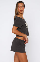 Put In Overtime Relaxed Shorts Shadow