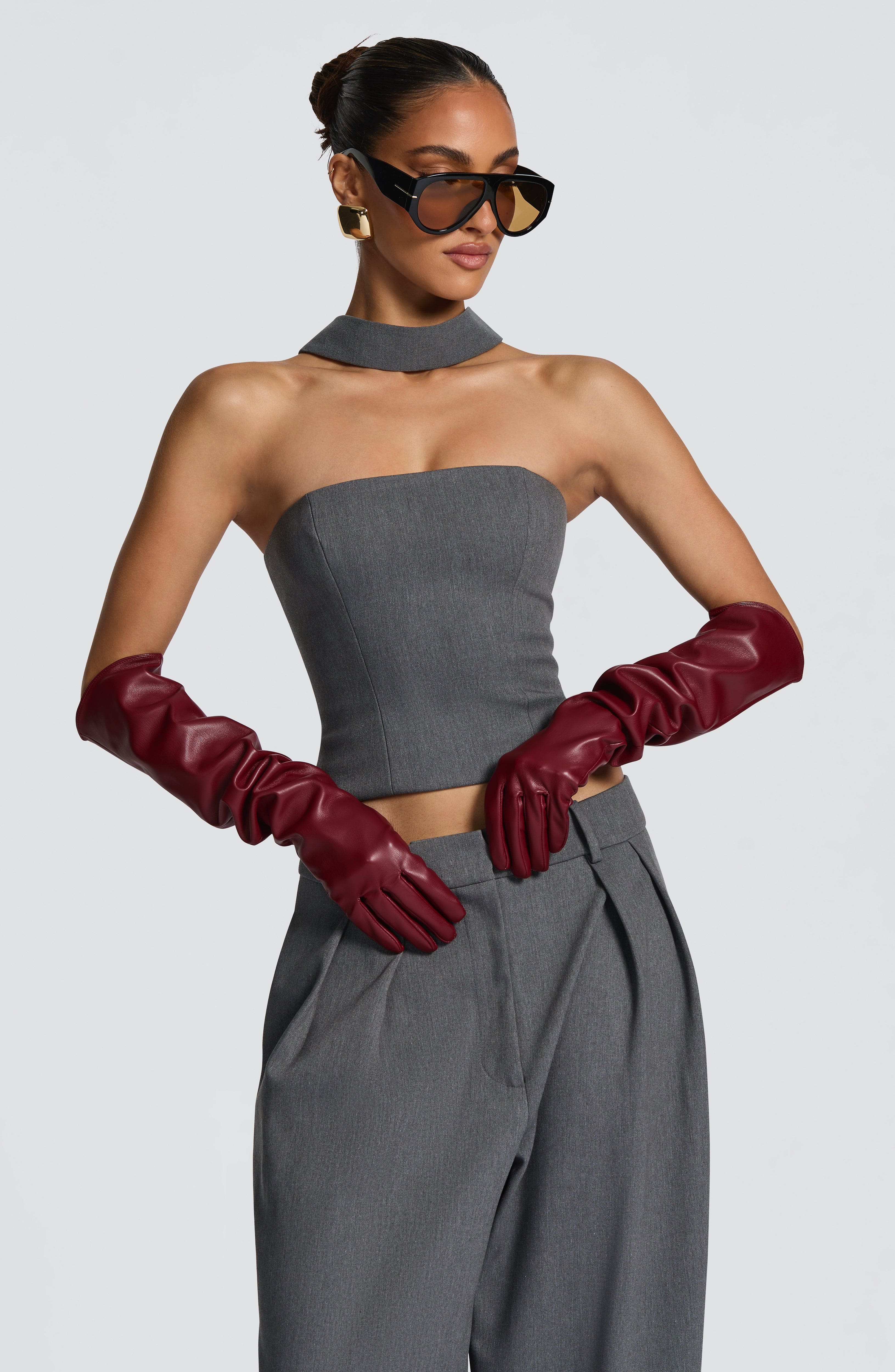 Vinnie Scarf - Grey Marl Accessories ONE SIZE Babyboo Fashion Premium Exclusive Design