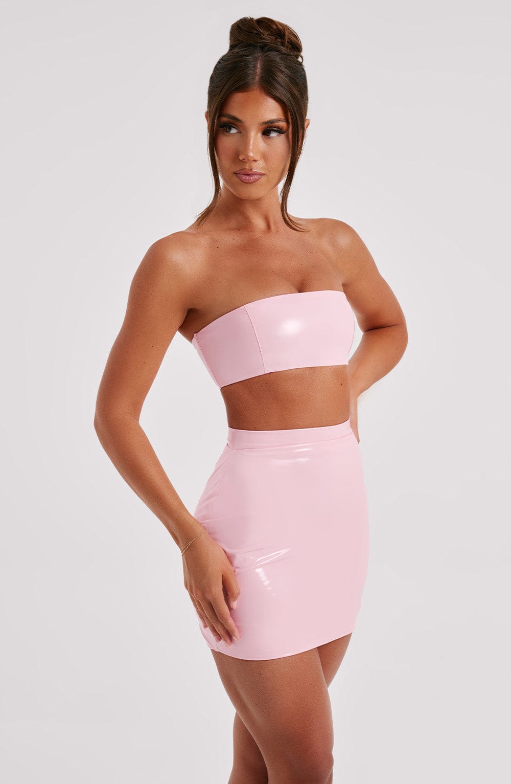 Violet Mini Skirt - Pink Skirt Babyboo Fashion Premium Exclusive Design