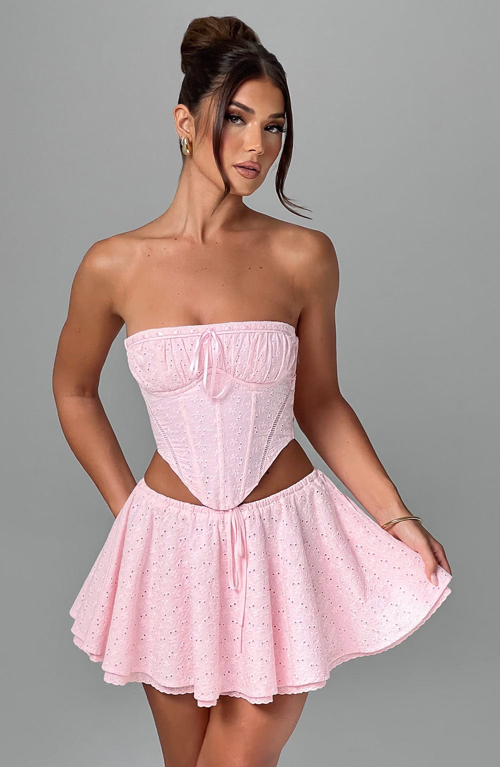Wilma Corset - Blush Tops Babyboo Fashion Premium Exclusive Design