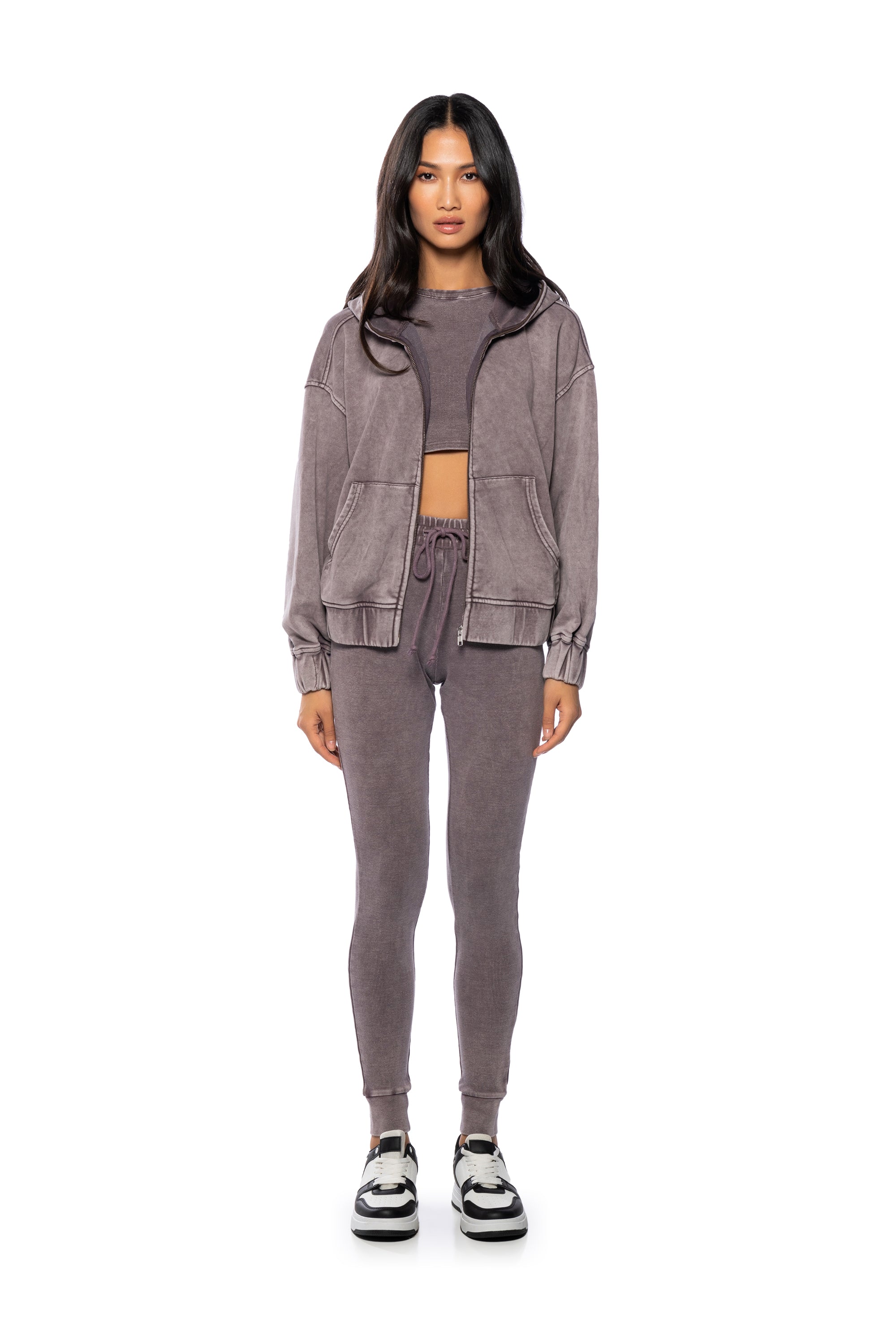 HURRICANE FULL LENGTH ZIP UP HOODIE